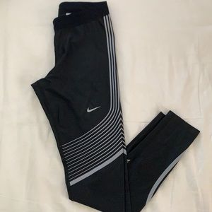 Nike perf compression leggings black sz S